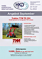 Angebot Traktor TYM TS 25H
