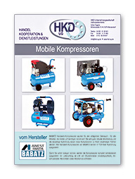 Flyer Mobile Kompressoren